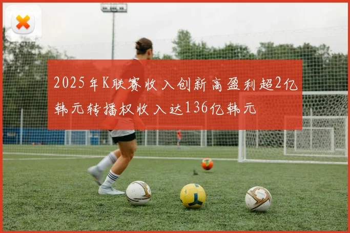 2025年K联赛收入创新高盈利超2亿韩元转播权收入达136亿韩元